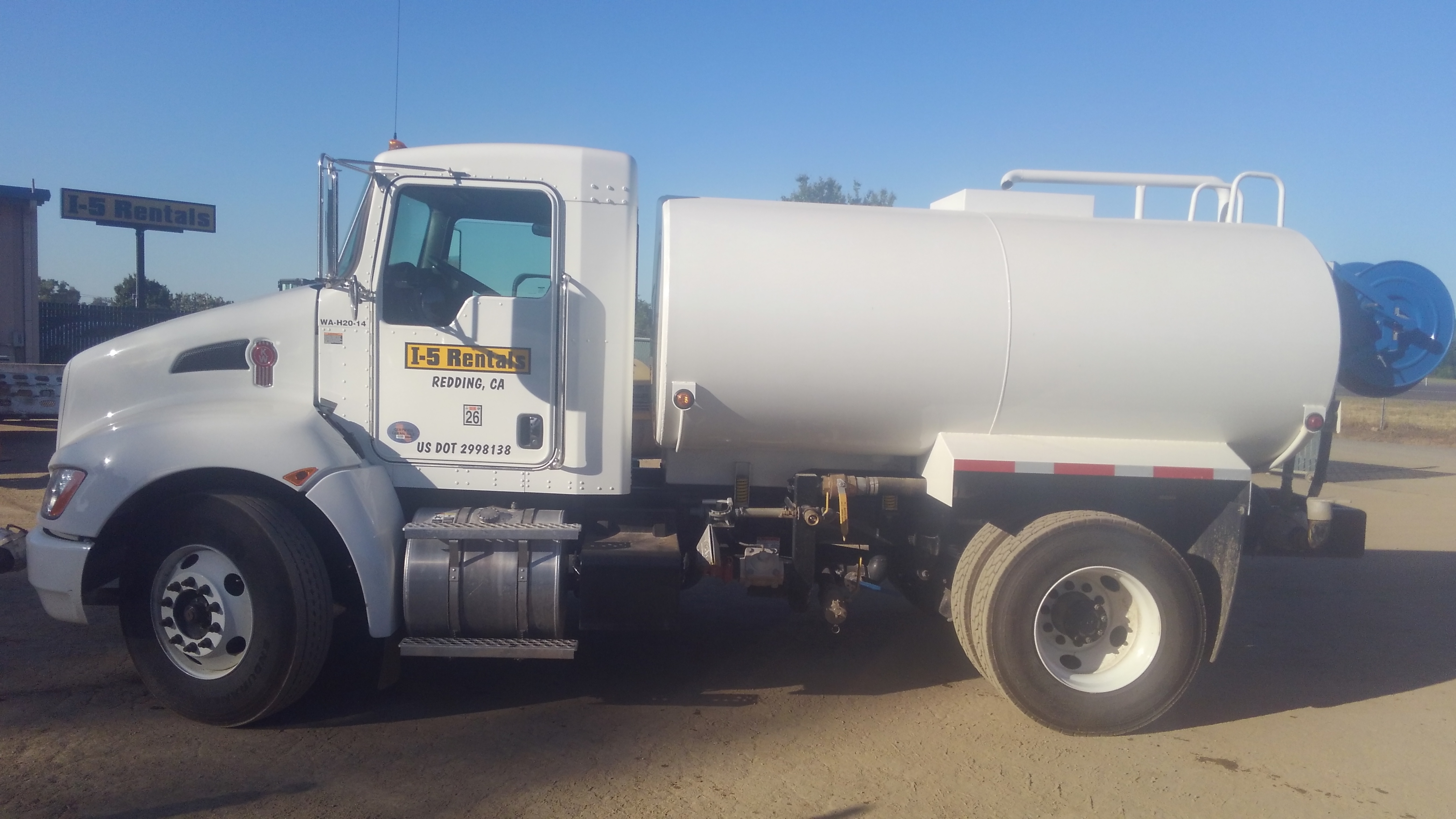 2,000 Gallon Water Truck